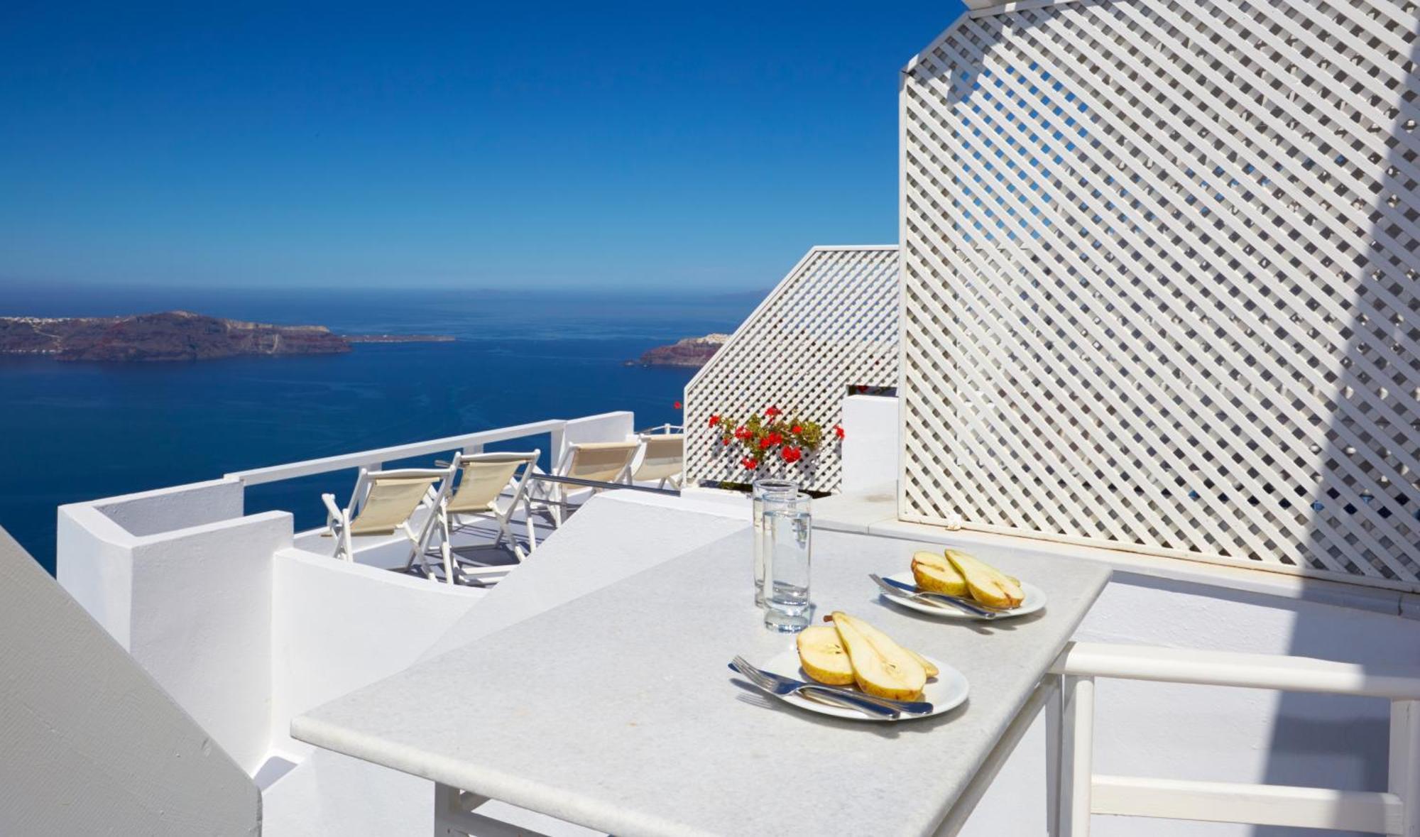 Whitedeck Santorini Hotell Imerovígli Eksteriør bilde