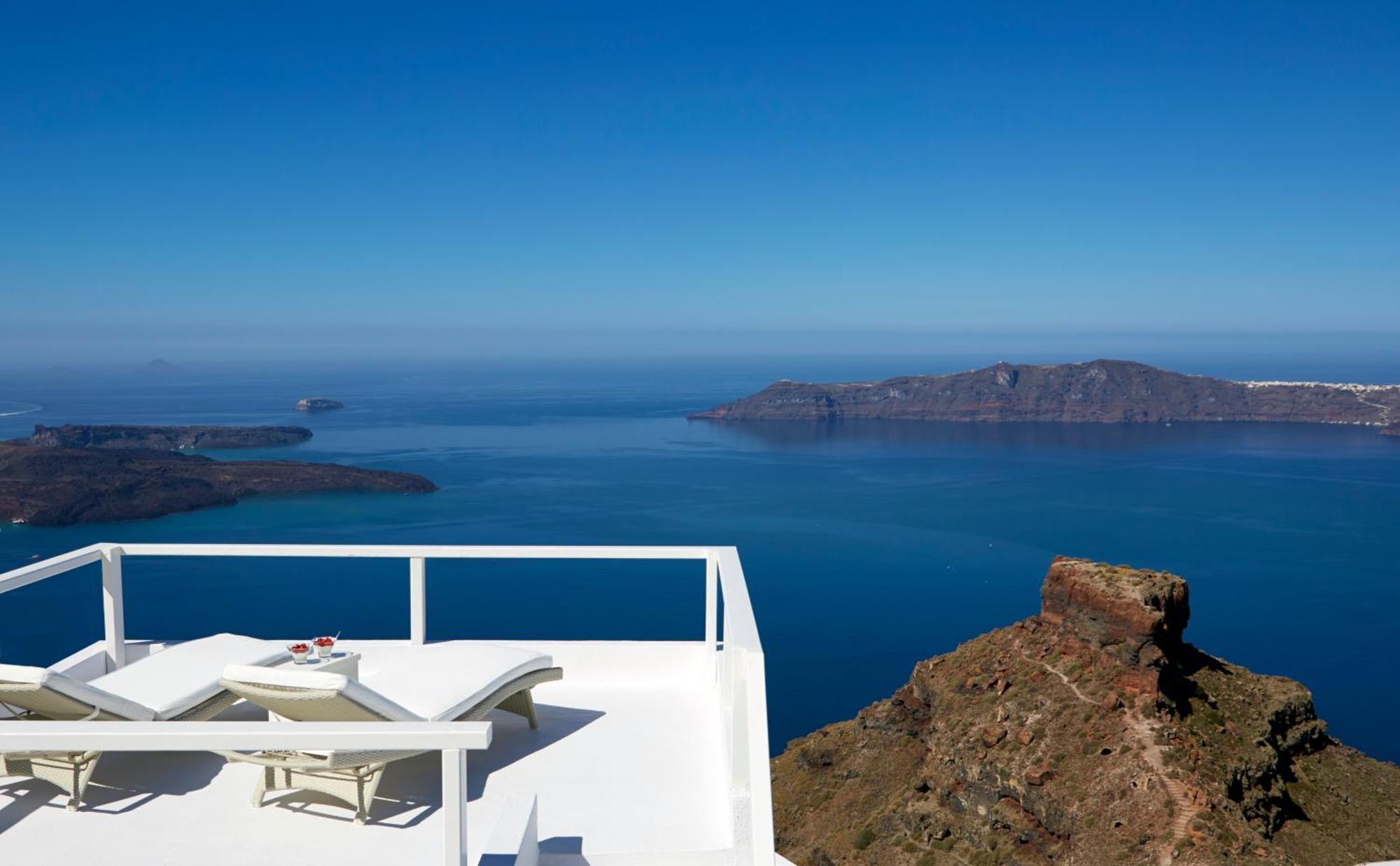 Whitedeck Santorini Hotell Imerovígli Eksteriør bilde