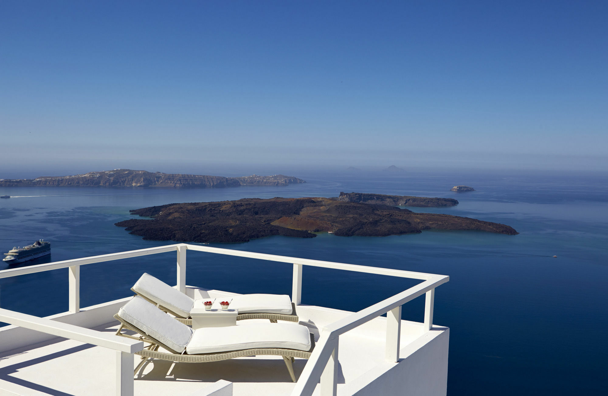 Whitedeck Santorini Hotell Imerovígli Eksteriør bilde