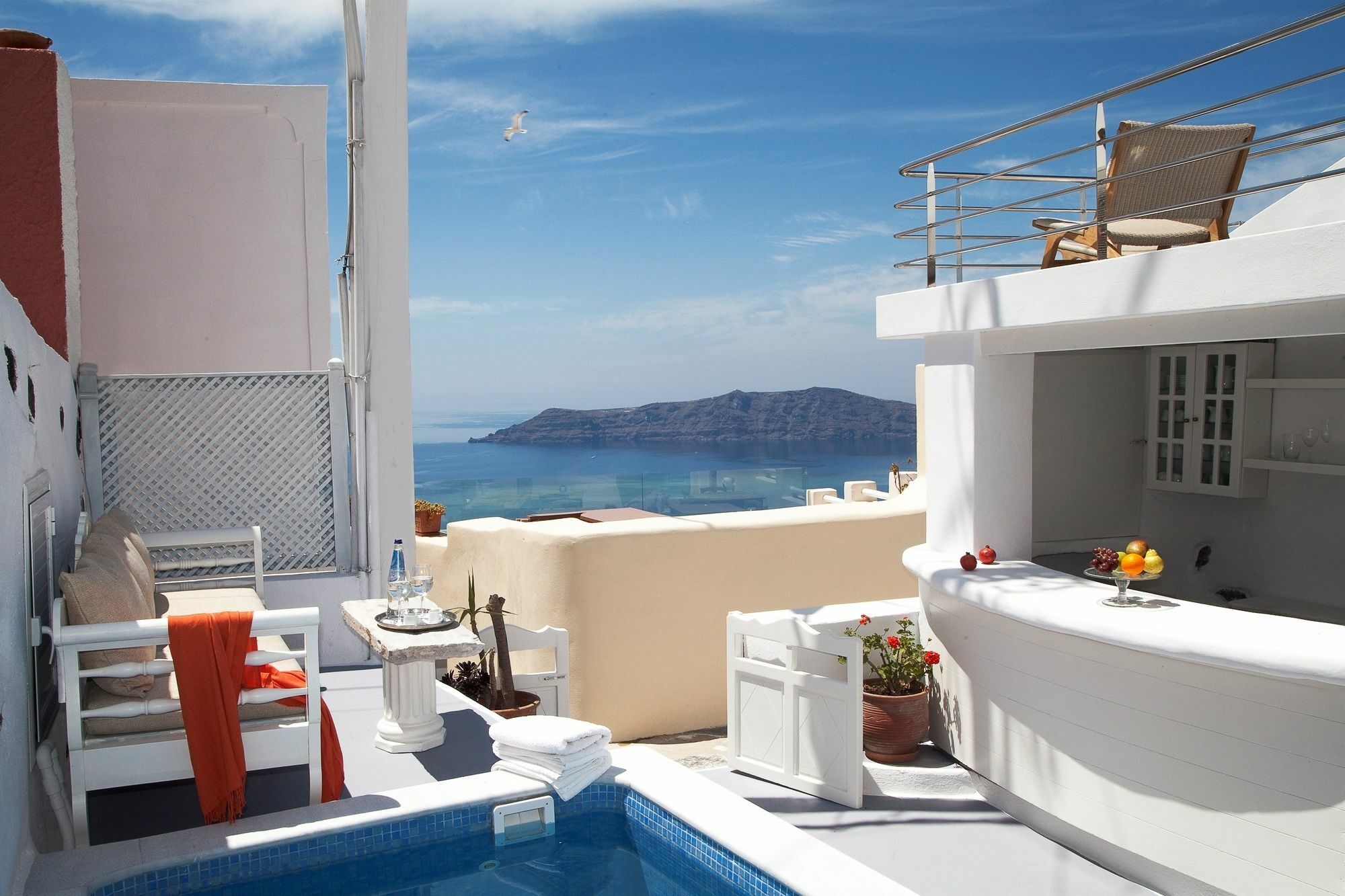 Whitedeck Santorini Hotell Imerovígli Eksteriør bilde
