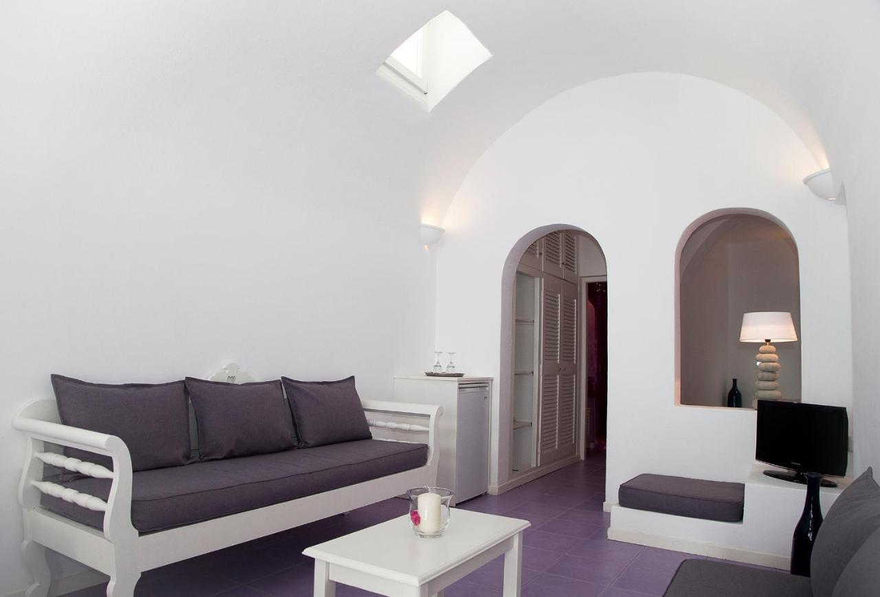 Whitedeck Santorini Hotell Imerovígli Rom bilde